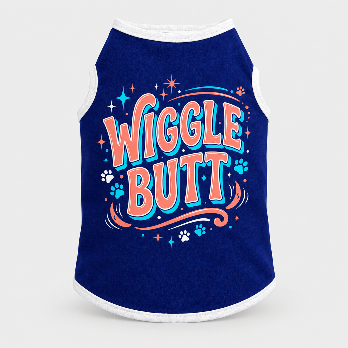 Wiggle Butt French Bulldog Cotton Tank Top