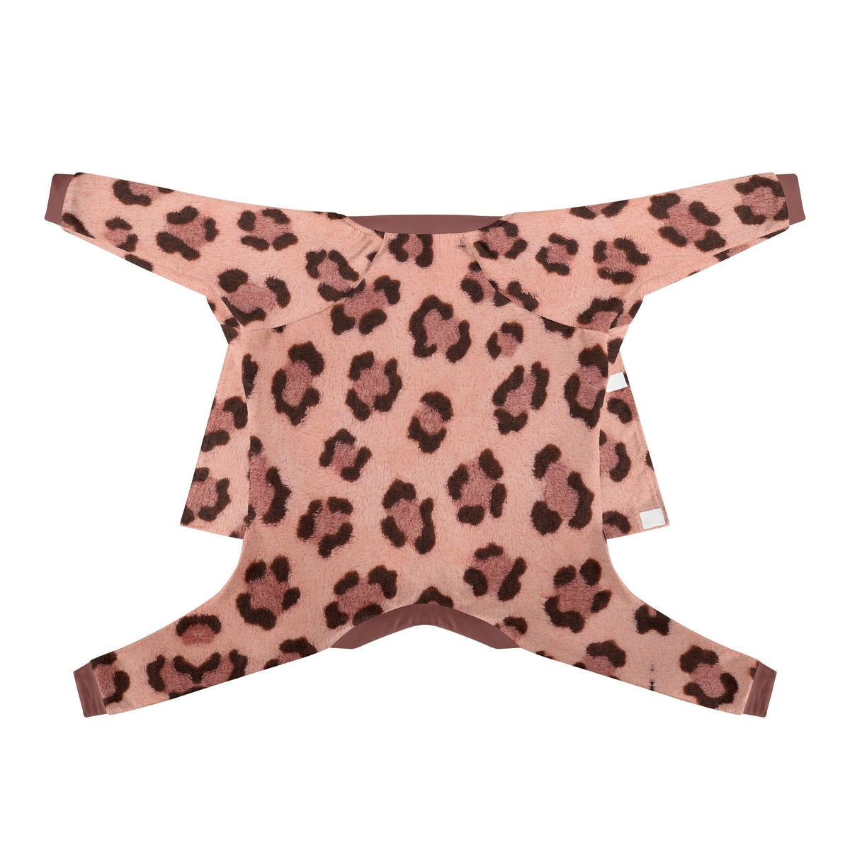 Blush Leopard French Bulldog pajamas product view 2