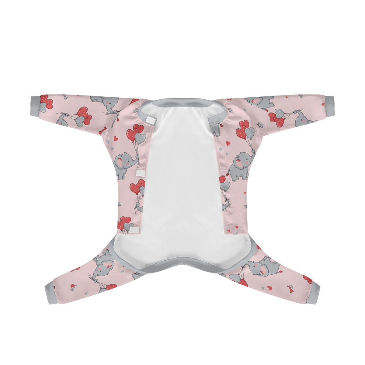 Sweet Elephant French Bulldog pajamas product view 1