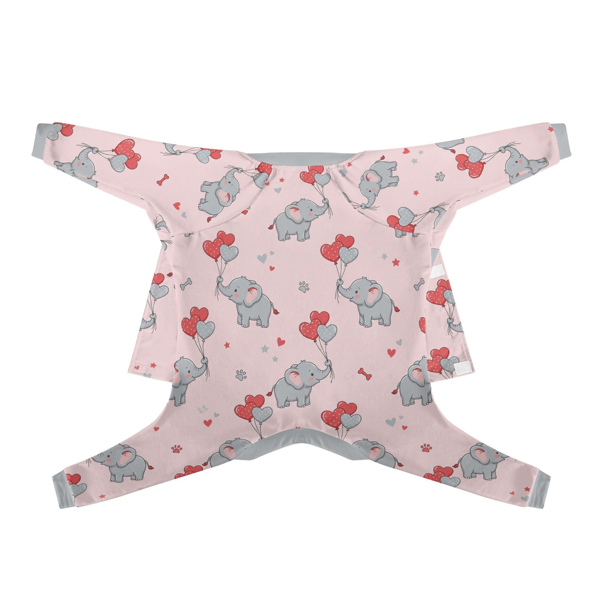 Sweet Elephant French Bulldog pajamas product view 2