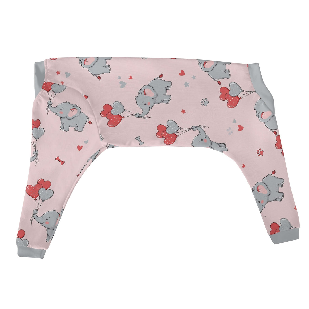 Sweet Elephant French Bulldog pajamas product view 3