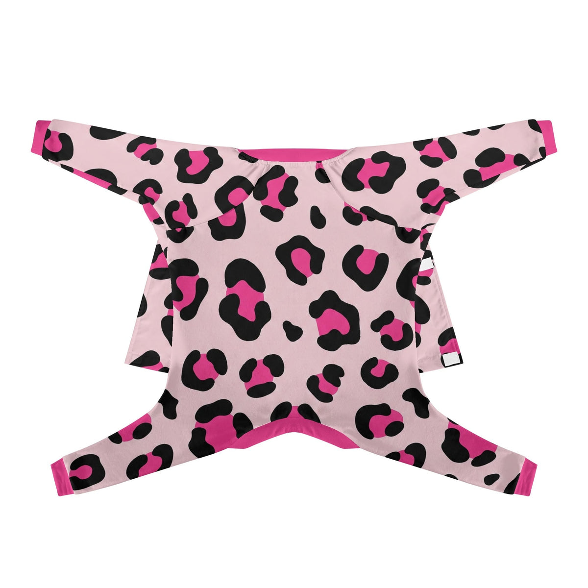 Pink Leopard French Bulldog pajamas product view 2