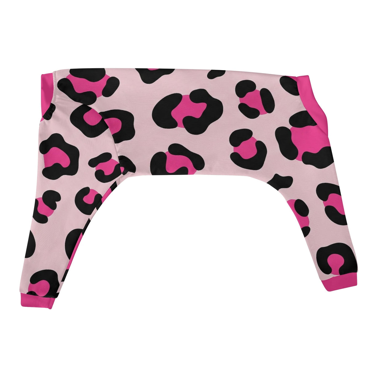 Pink Leopard French Bulldog pajamas product view 3