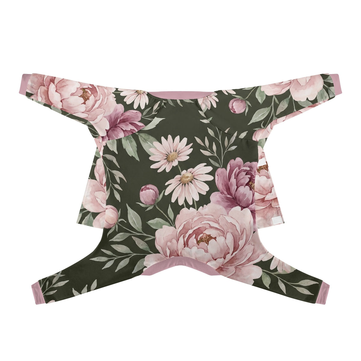 Sweet Floral French Bulldog pajamas product view 2