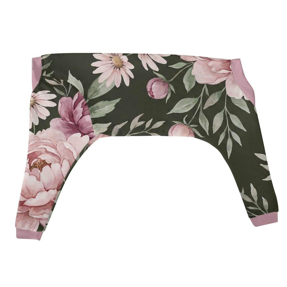 Sweet Floral French Bulldog pajamas product view 3