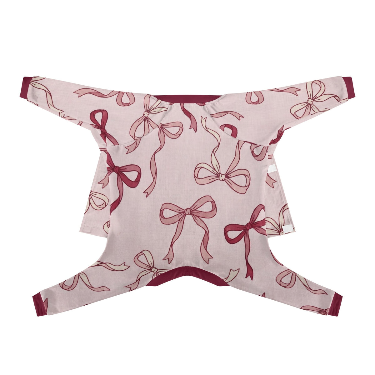 Sweet Ribbon French Bulldog pajamas product view 2