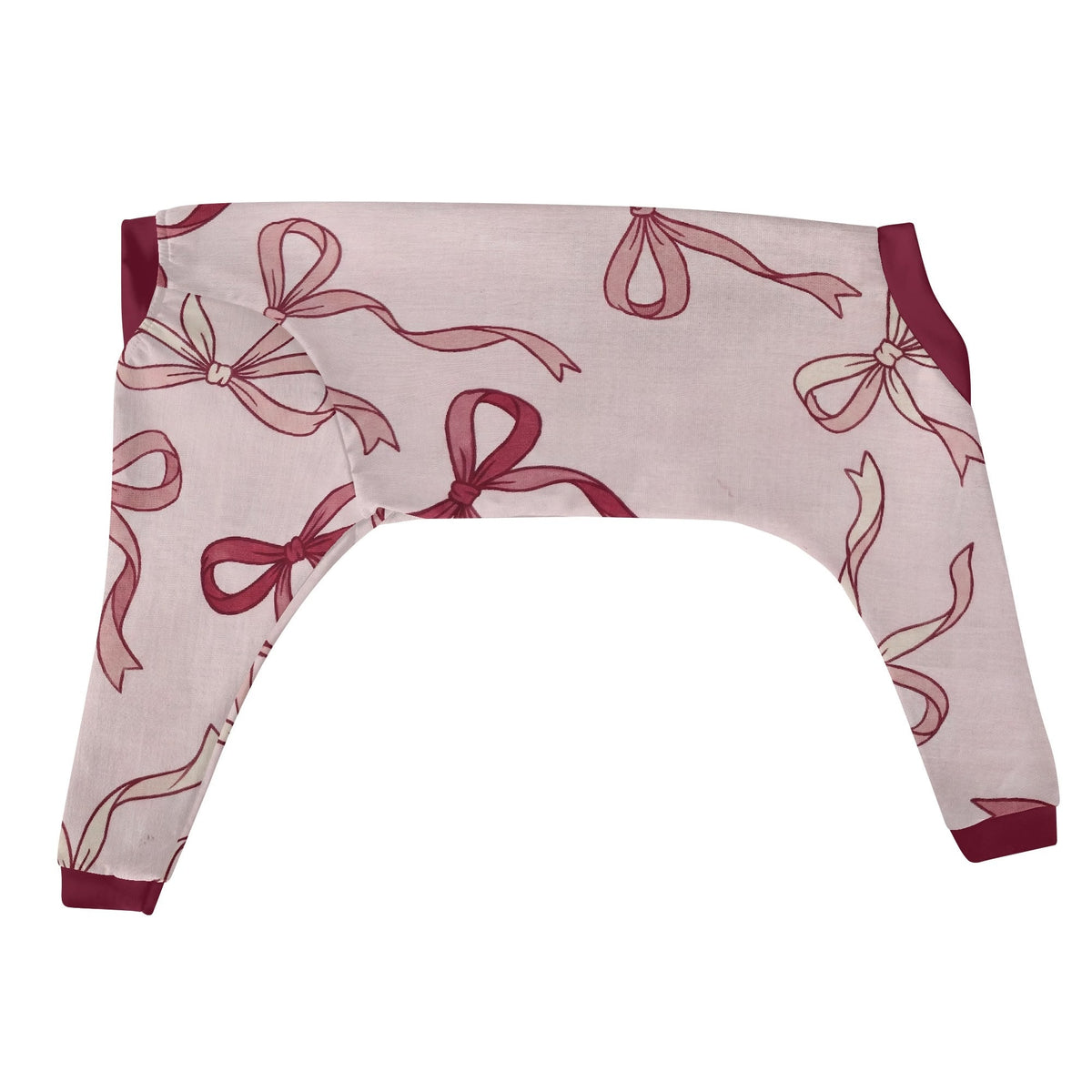 Sweet Ribbon French Bulldog pajamas product view 3