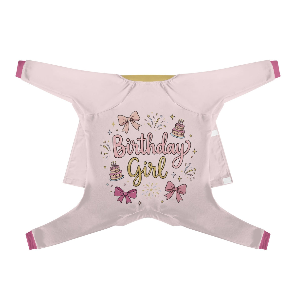 Birthday Party French Bulldog pajamas product view 2