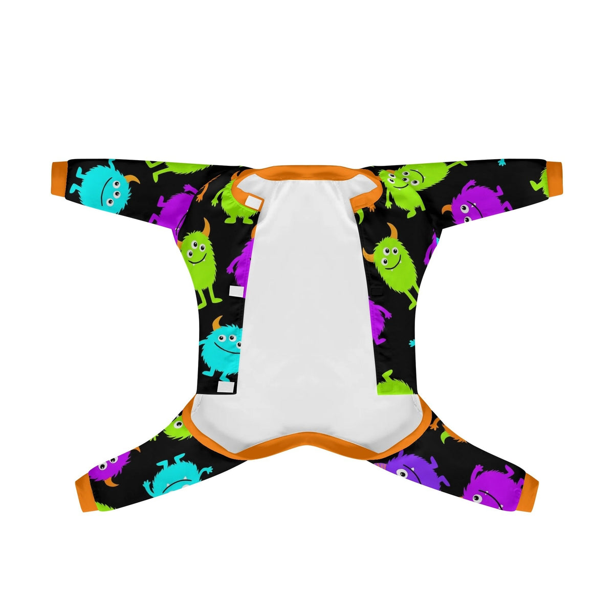 Little Monster French Bulldog pajamas product view 1