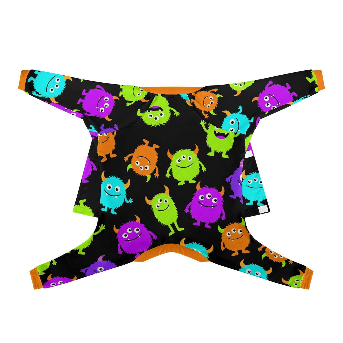 Little Monster French Bulldog pajamas product view 2
