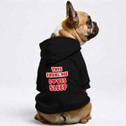 This Frenchie Loves Sleep French Bulldog Hoodie | The Frenchie Shop 100% Cotton Sweatshirt