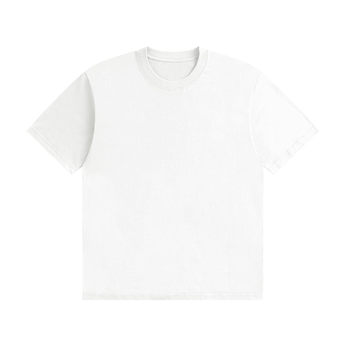 Plain white front of the I've Got My Frenchie's Back. back-print French Bulldog T-shirt
