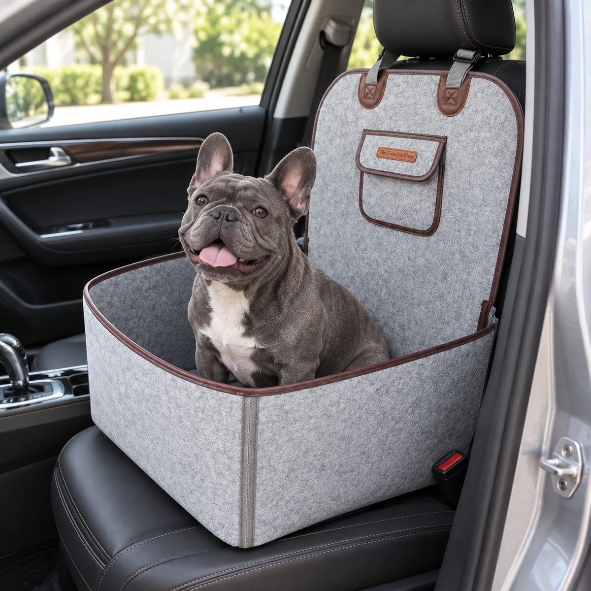 French Bulldog Car Seat Cover – Front & Rear Seat
