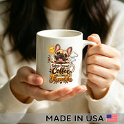 Today's Forecast: Coffee with a Chance of Frenchie — French Bulldog Coffee Mug