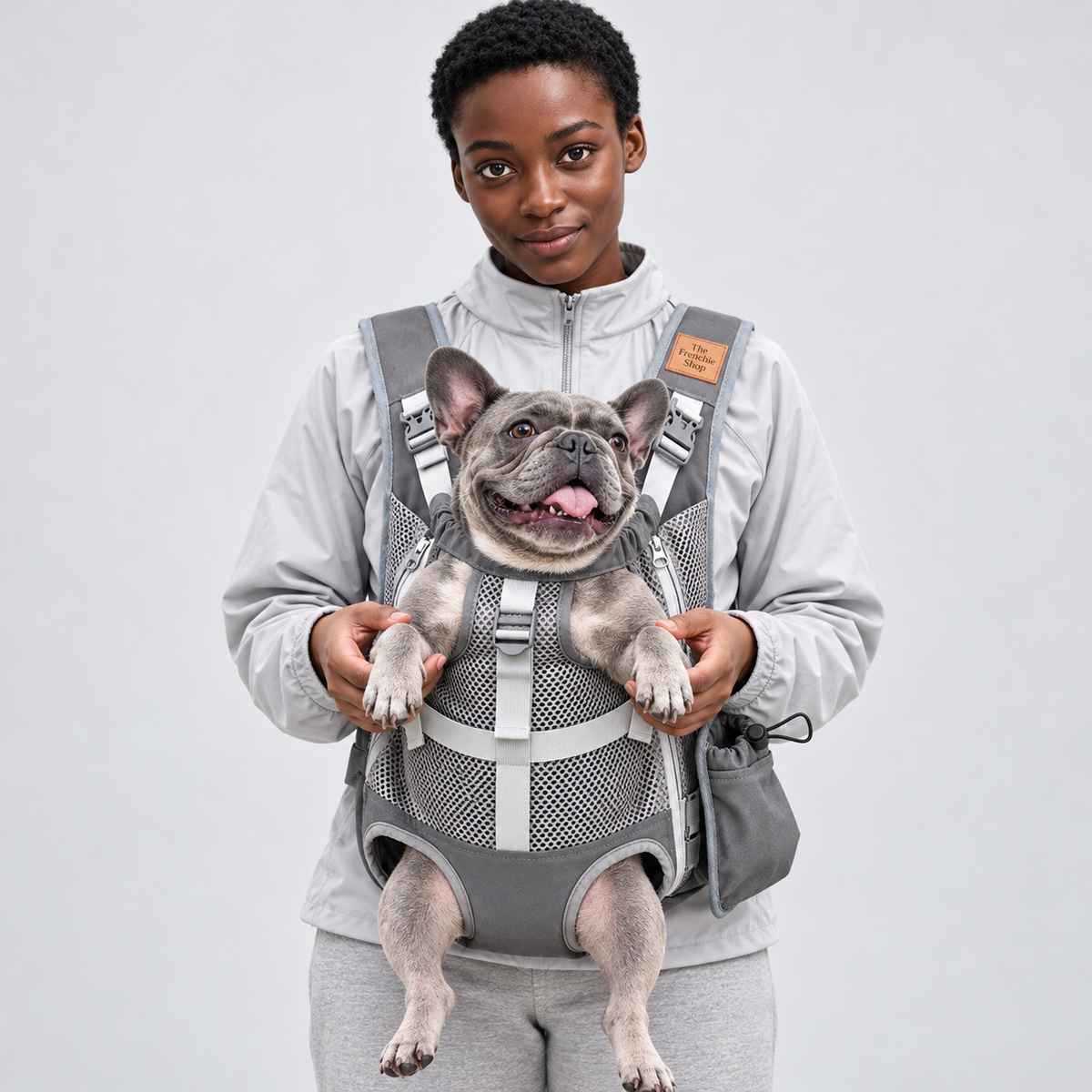 Tactical Front French Bulldog Backpack Carrier
