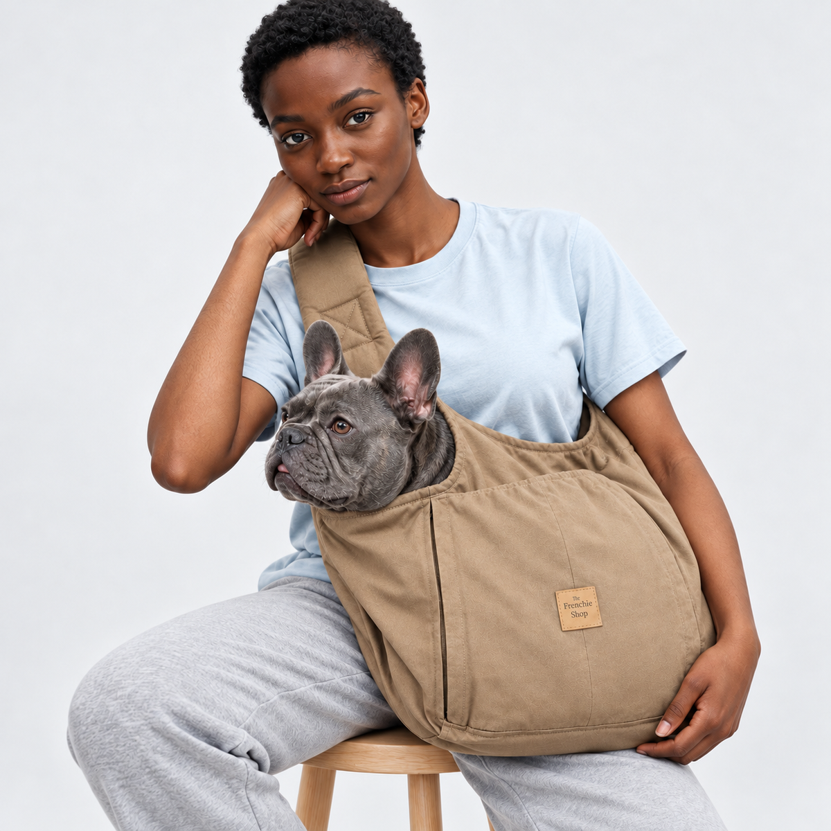 French Bulldog Crossbody Carrier