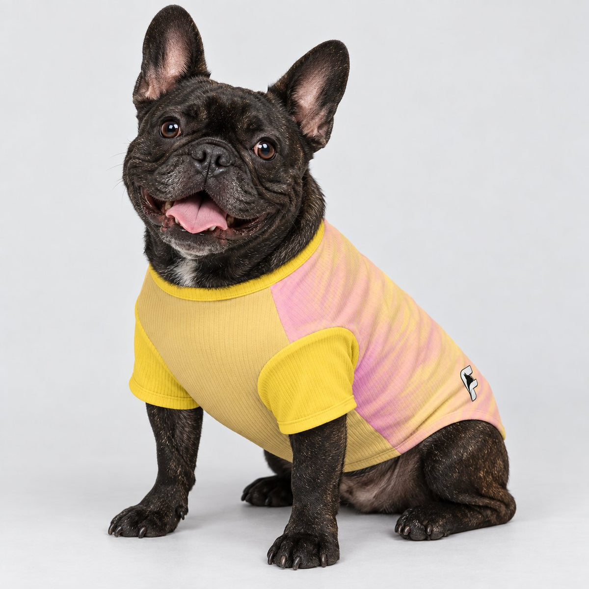 French Bulldog wool sweater, a custom print knit for dog lovers
