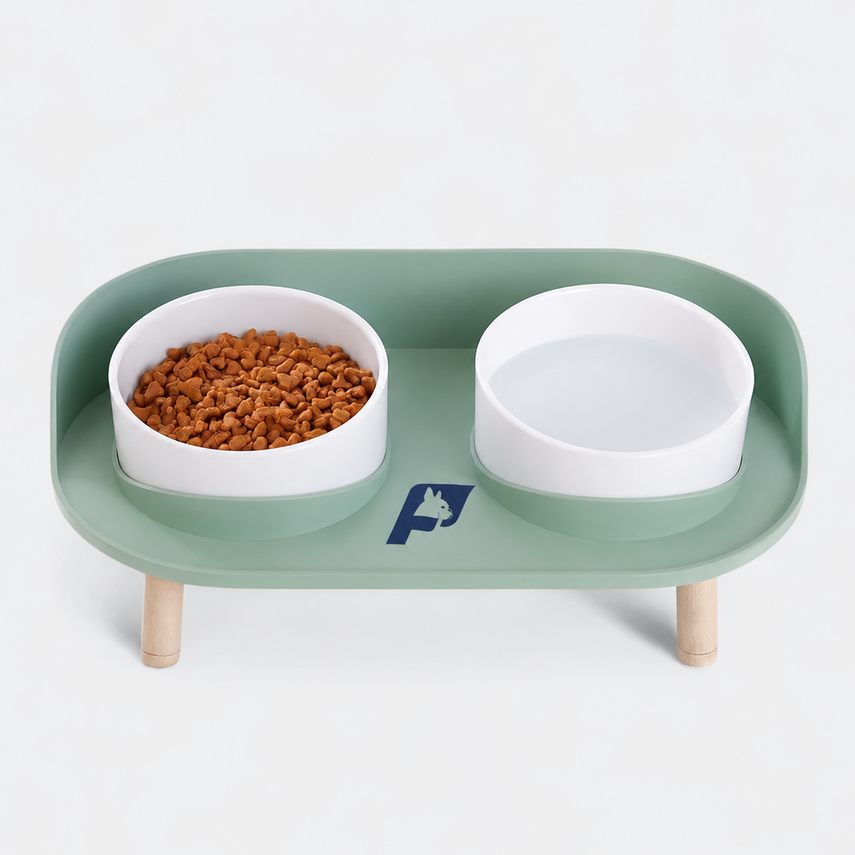 Food-grade PP bowls for Frenchies, scratch-resistant and dishwasher safe