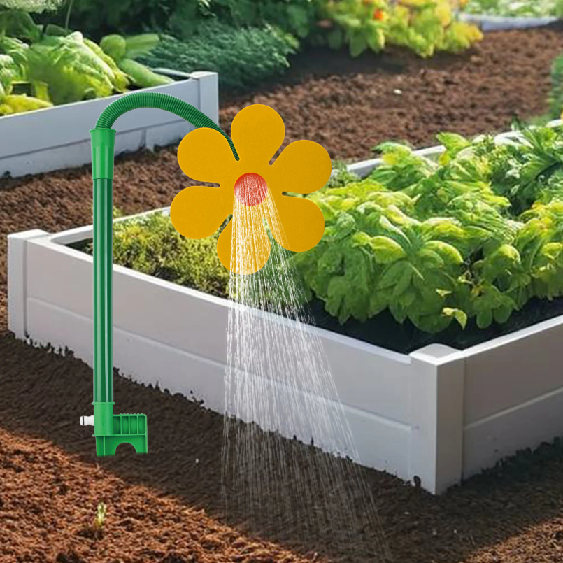 Daisy garden sprinkler with a flower head 28 cm across