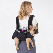 French Bulldog Cross-Shoulder Backpack Carrier | Frenchie 3-in-1 Carrier
