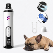 French Bulldog Electric Nail Trimmer with LCD Display | Frenchie Groomer