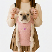 French Bulldog Fleece-Lined Backpack Carrier | Frenchie Front Carrier