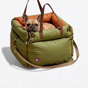 French Bulldog Portable Car Seat Bed | Frenchie Travel Kennel
