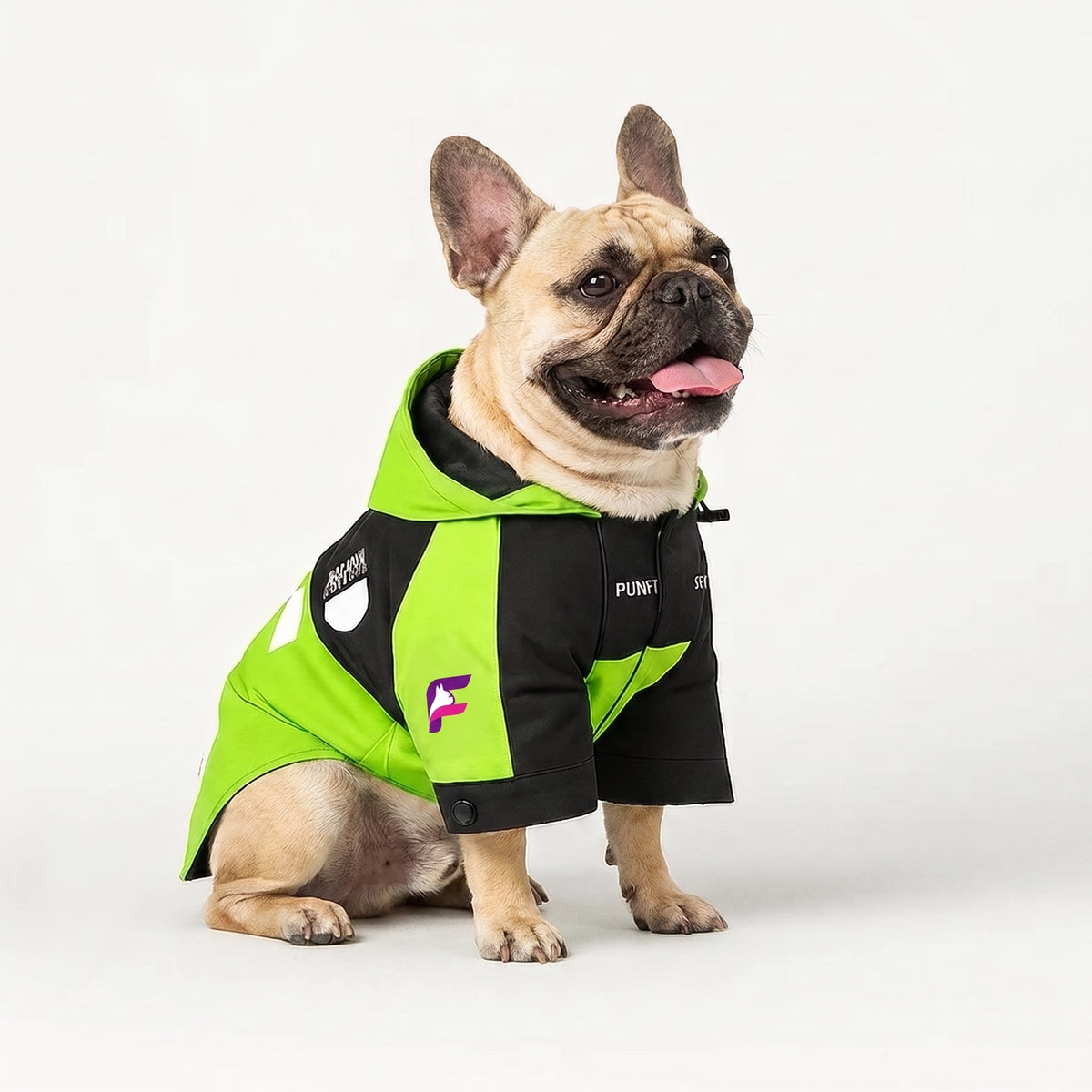 French Bulldog Reflective Sports Jacket | Frenchie Weatherproof Coat