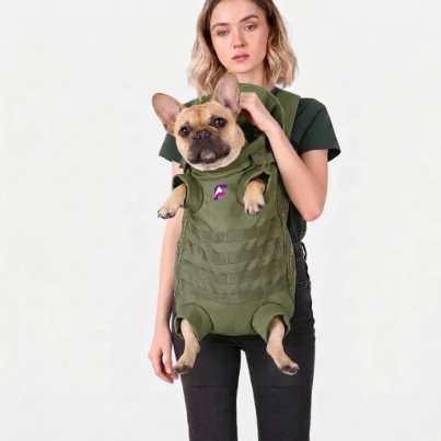 French Bulldog Tactical Backpack Carrier | Frenchie Adventure Pack