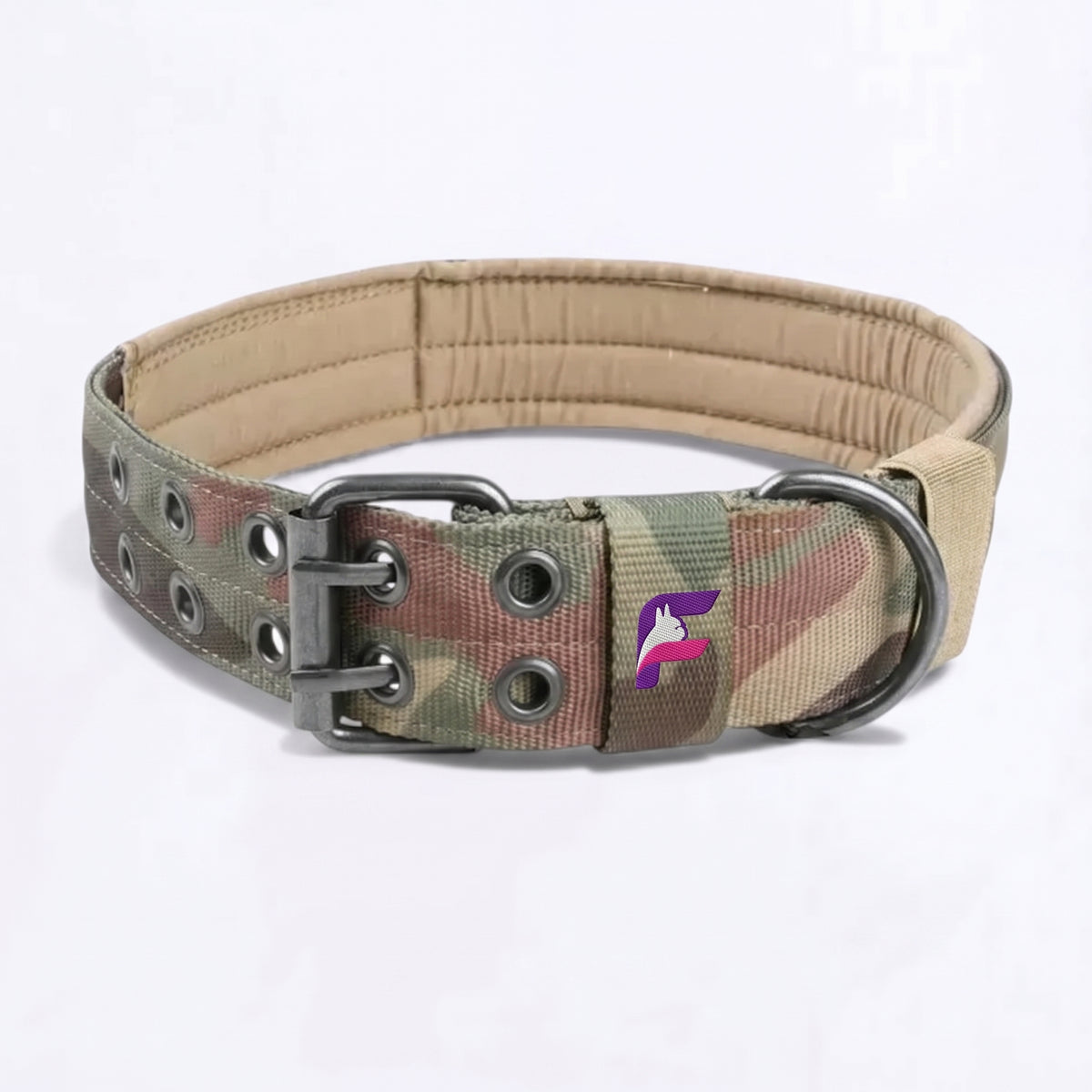 French Bulldog Tactical Military-Style Collar | Frenchie Heavy-Duty Working Collar
