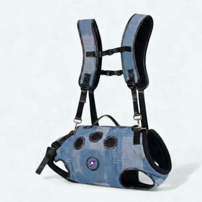 French Bulldog Ventilation Backpack Carrier | Frenchie Airflow Carrier