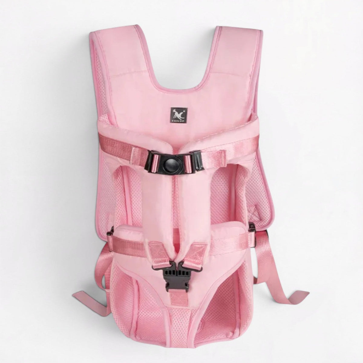 Front-facing French Bulldog carrier backpack in sizes S to XL