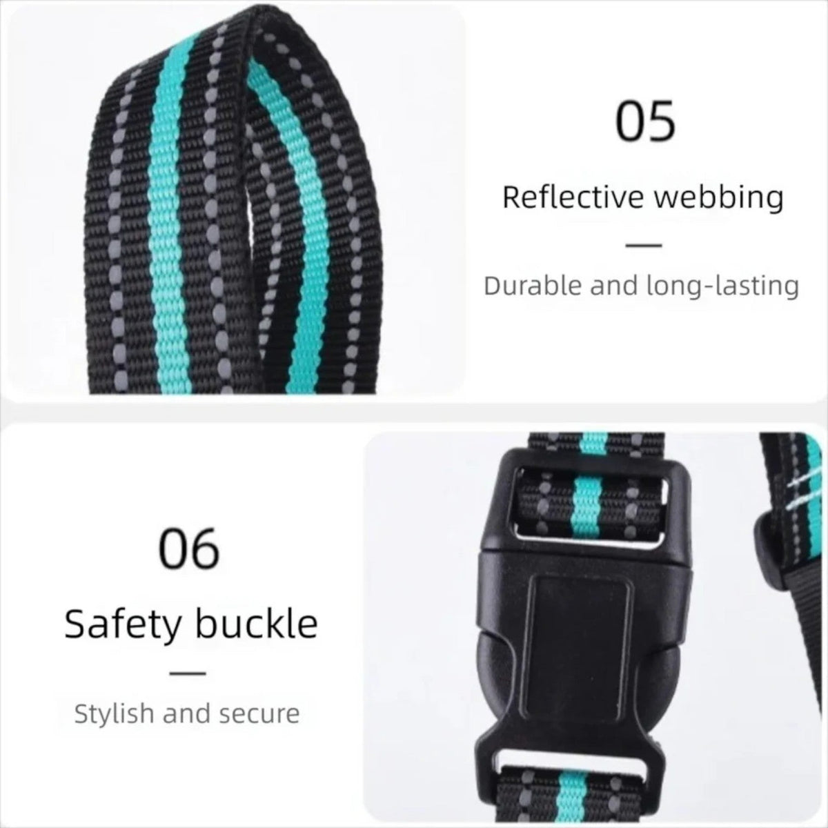French Bulldog lift harness with an open-leg cut that frees the stride