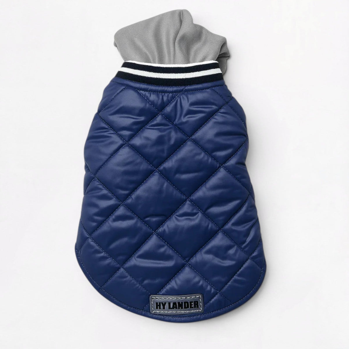 French Bulldog fleece-lined jacket in navy, black or army green