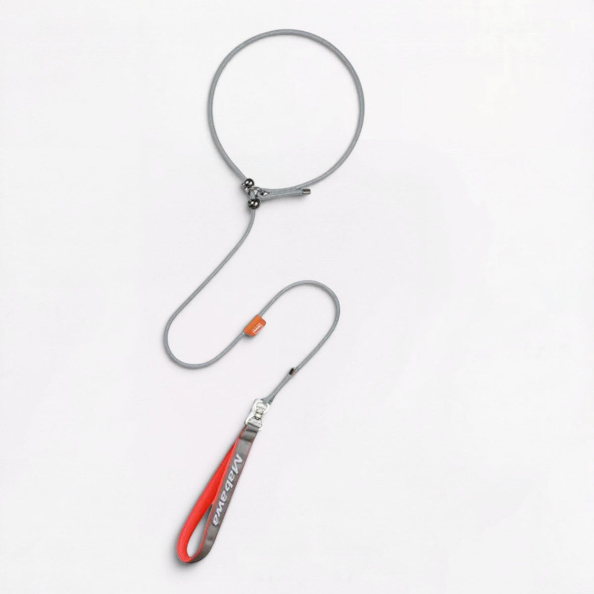 Frenchie slip lead with a zinc alloy swivel hook that rotates a full 360 degrees