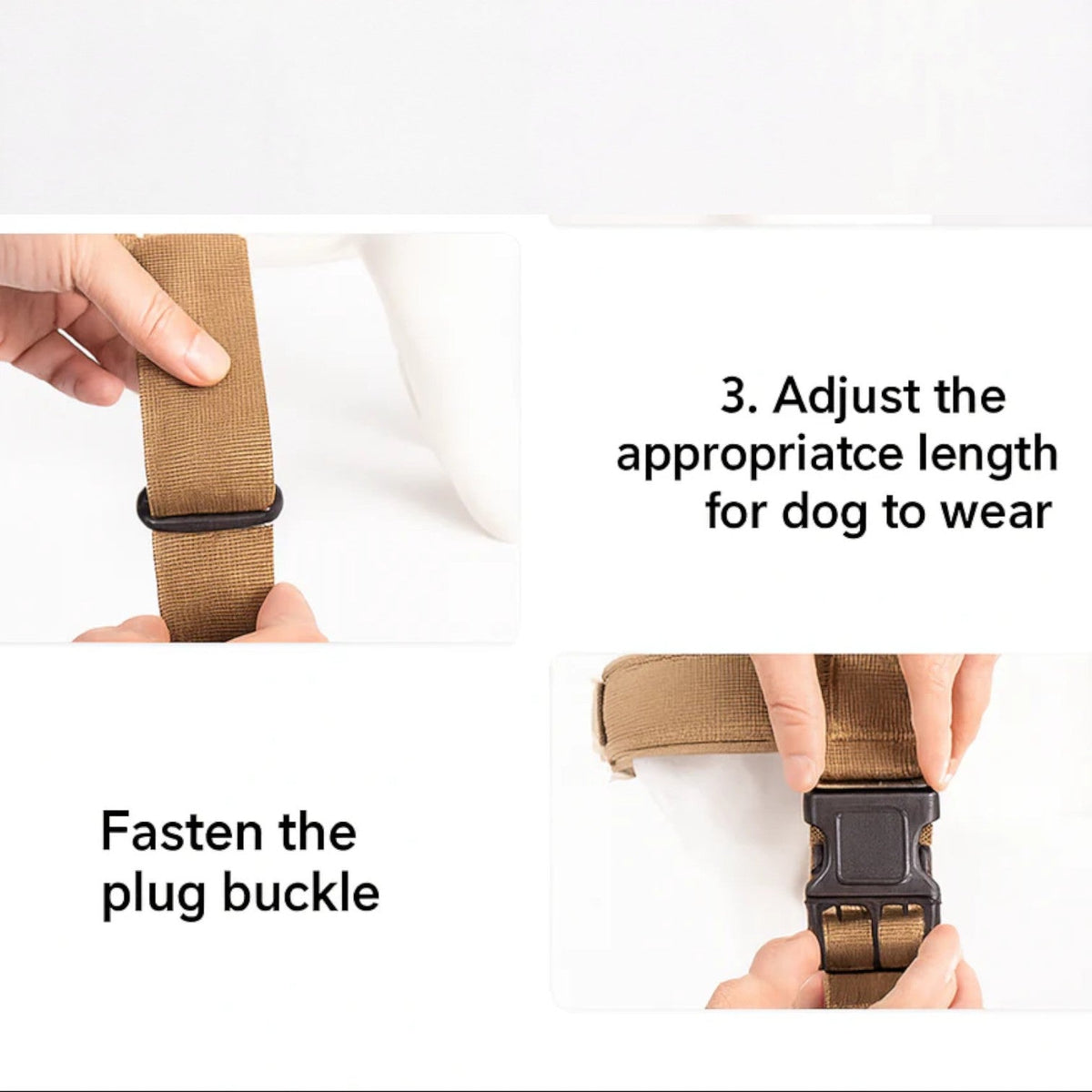 Frenchie checkered harness and bungee leash sold together