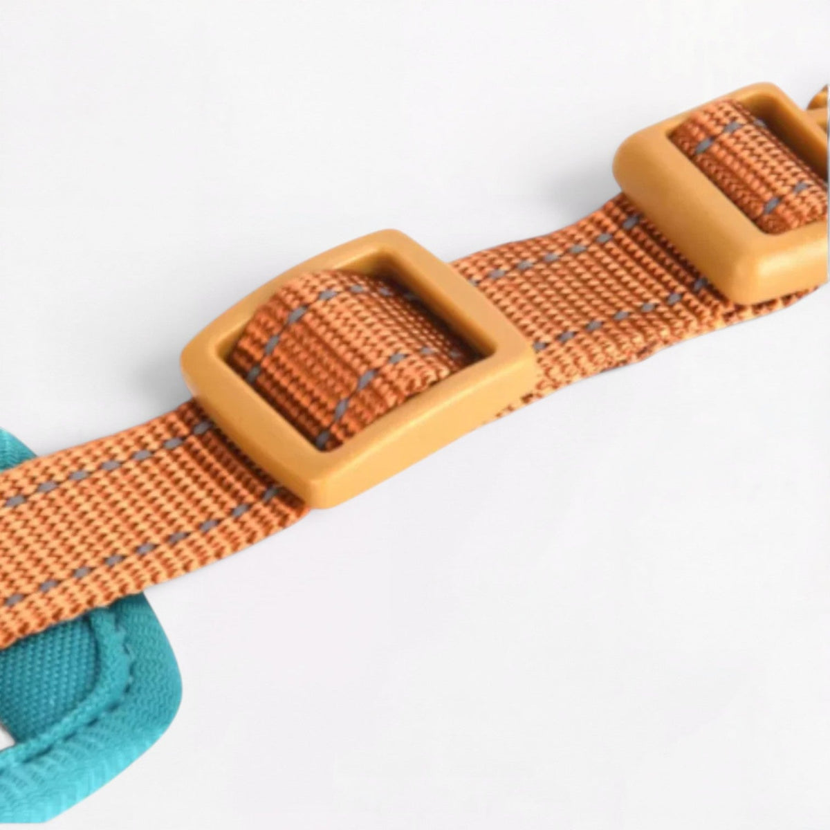 French Bulldog padded harness in Red