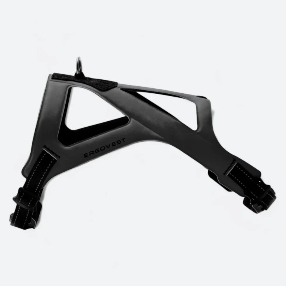 Ultra-light strap-style chest harness for French Bulldogs