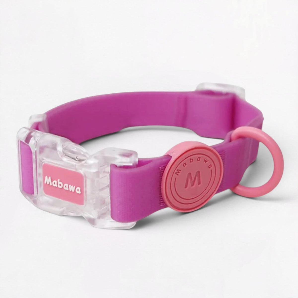 French Bulldog collar with a non-slip dual-layer structure and a secure lock buckle