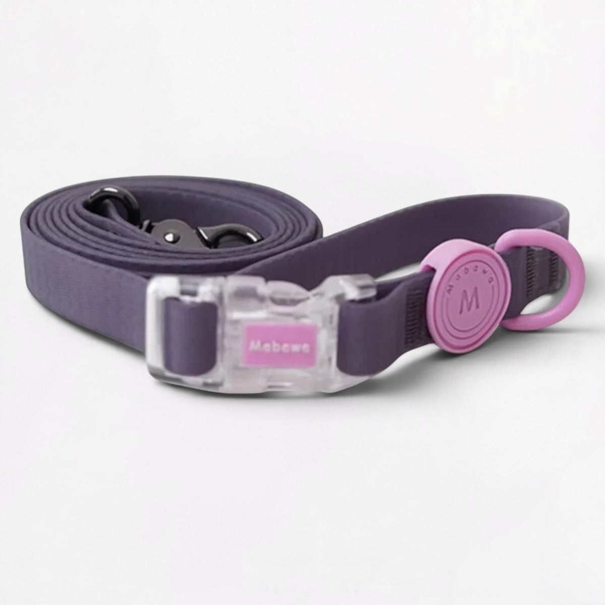 French Bulldog leash matching the silicone coated collar, sold separately or as a set