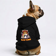 Nap King French Bulldog Hoodie | The Frenchie Shop 100% Cotton Sweatshirt