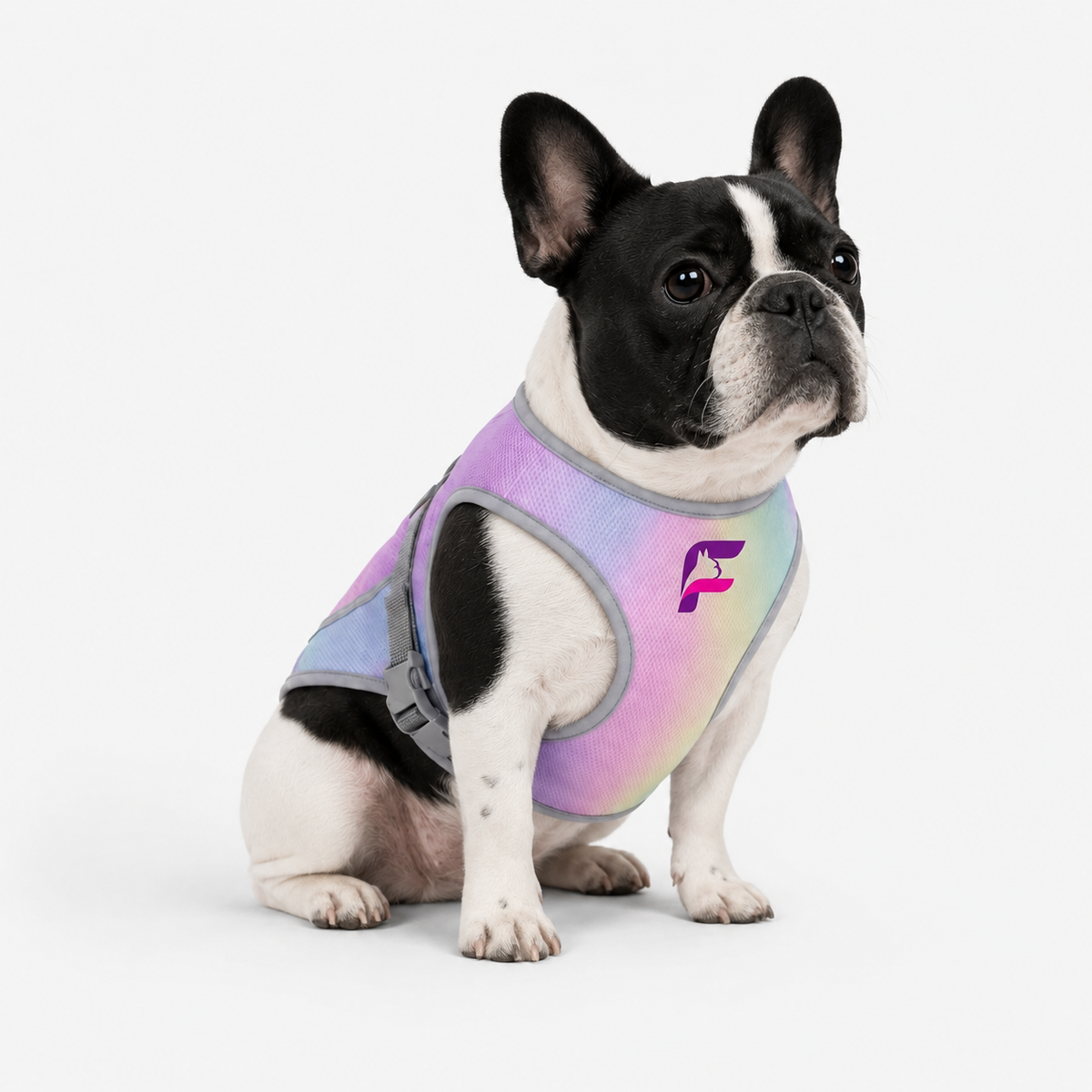 French Bulldog WildBreeze Cooling Vest | Frenchie Evaporative Cooling Jacket