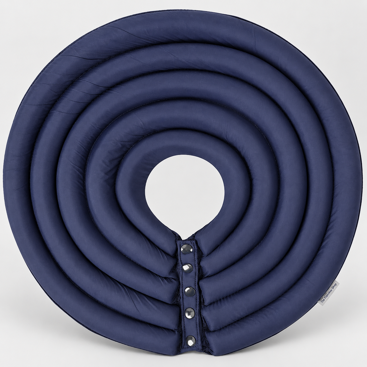 Deep French Bulldog Recovery Cone — Navy product photo