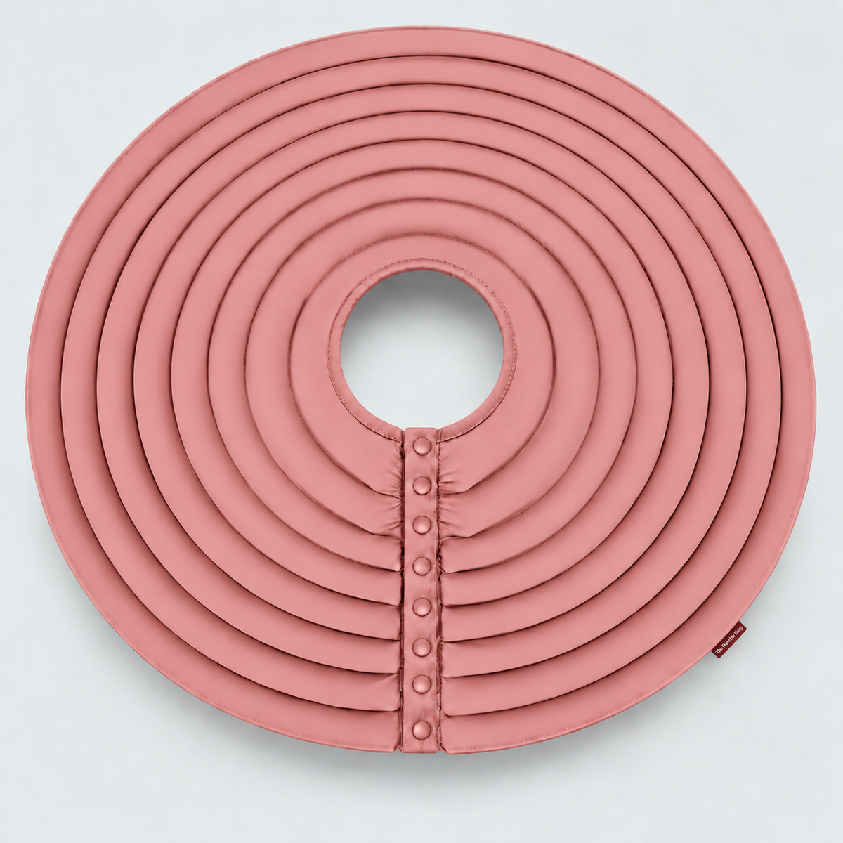 Deep French Bulldog Recovery Cone — Pink – Neck 60–70 cm product photo