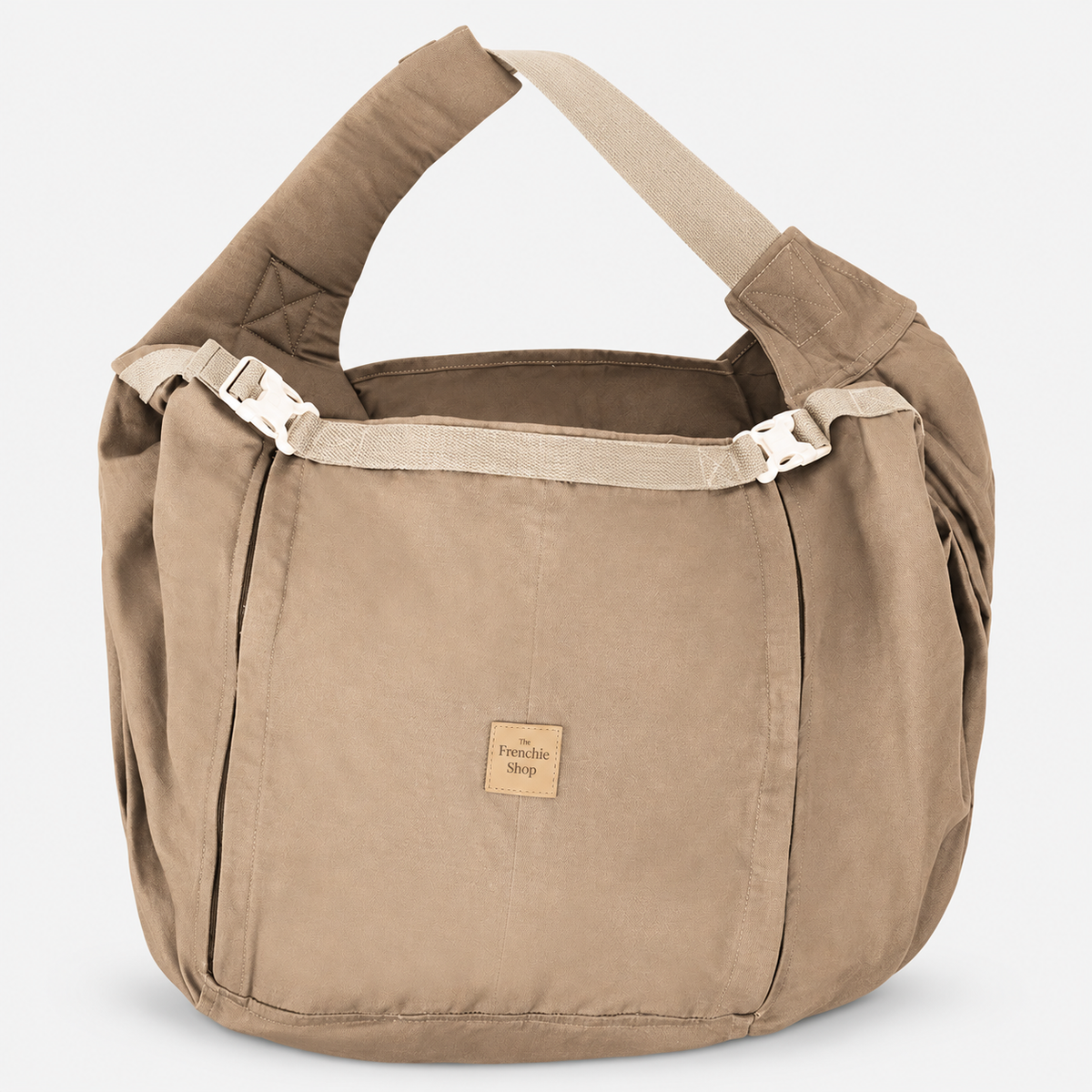 French Bulldog Crossbody Carrier — Khaki product photo