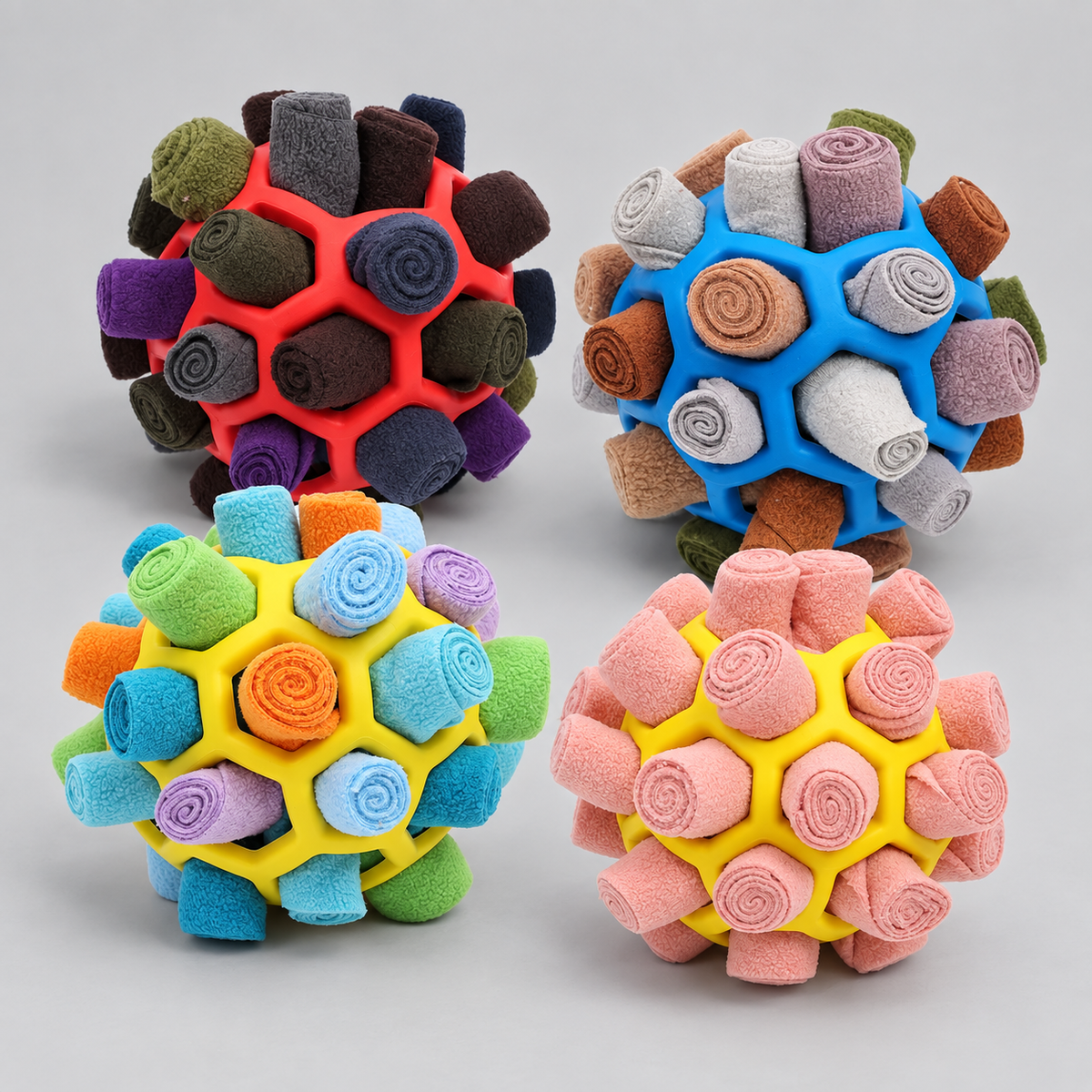 French Bulldog Snuffle Ball — Snuffle Ball Random Colour studio photo