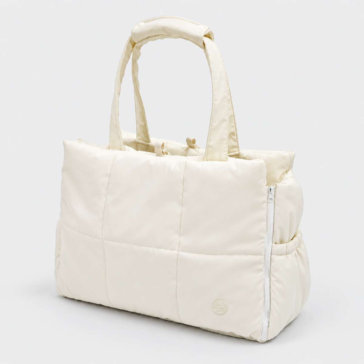 French Bulldog Travel Tote Carrier — Cream product photo