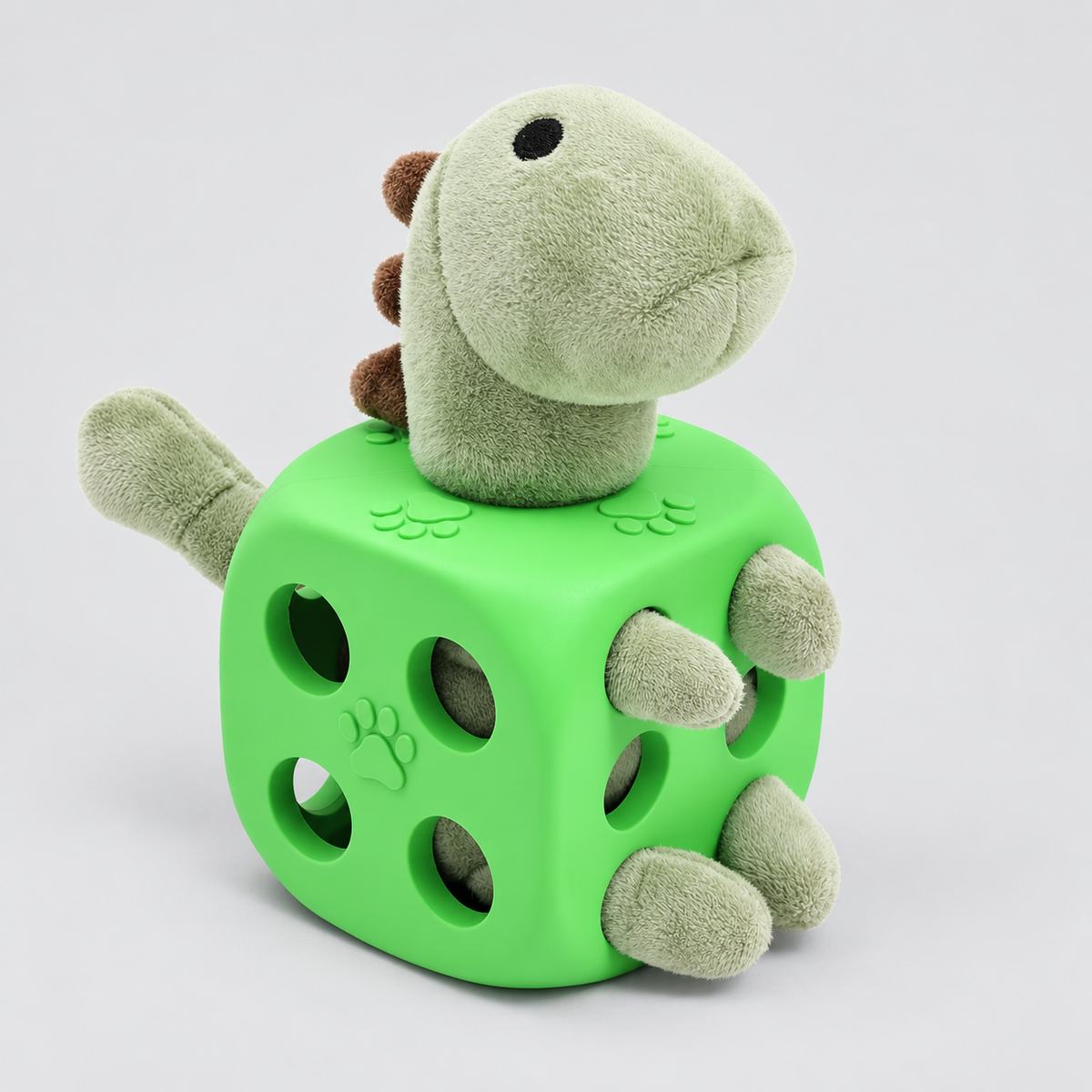 French Bulldog Treat Puzzle Balls & Snuffle Toys — Green – Option 9 product photo