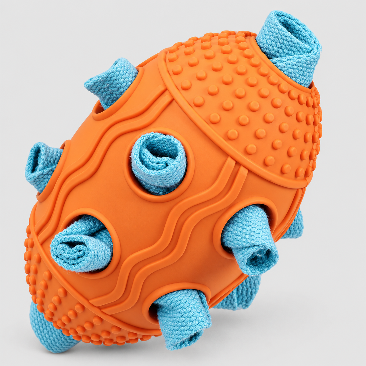 French Bulldog Treat Puzzle Balls & Snuffle Toys — Orange – Option 7 product photo