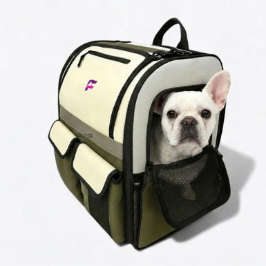 French Bulldog Waterproof Backpack Carrier | Frenchie Foldable Bag